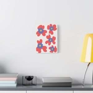 Botanical Doodle Art Flowers Canvas Wall Art – Part 12 of 24 in a Charming Collection - Image 7
