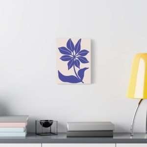 Botanical Doodle Art Flowers Canvas Wall Art – Part 19 of 24 in a Charming Collection - Image 7