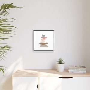 Zen Stones Yoga Canvas Wall Art – A Symbol of Balance & Harmony - Image 7