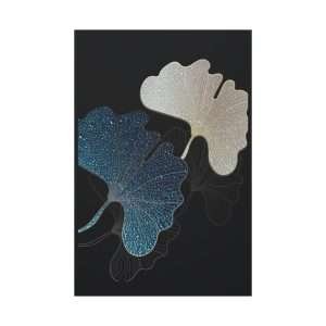 Luxury Golden Black Canvas Wall Art – Part 1 of 3 in an Elegant Collection - Image 21