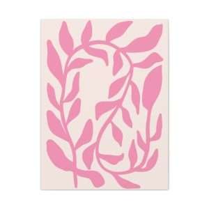 Botanical Doodle Art Flowers Canvas Wall Art – Part 23 of 24 in a Charming Collection - Image 13
