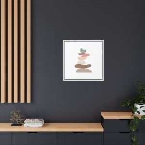 Zen Stones Yoga Canvas Wall Art – A Symbol of Balance & Harmony - Image 12