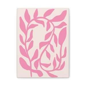 Botanical Doodle Art Flowers Canvas Wall Art – Part 23 of 24 in a Charming Collection - Image 5